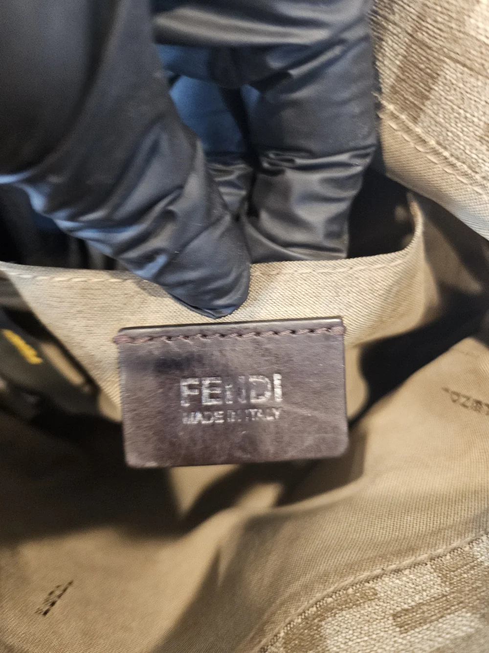 Fendi Zucchino Messenger Bag